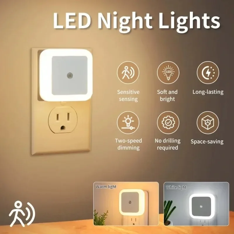 1/6 個ワイヤレス LED ナイトライトセンサーライト E - Floating Nightstand With Led Light のレビューと価格