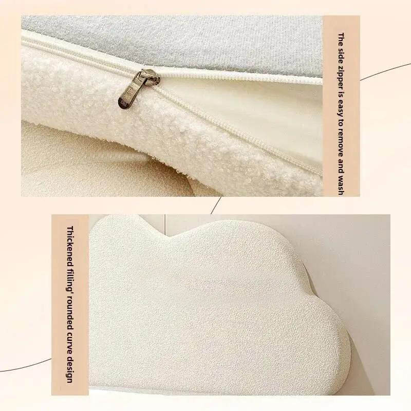 クリエイティブクラウドシェイプベッドヘッドボードソフト背もた - Headboard Cushion Backrest Tatami のレビューと価格