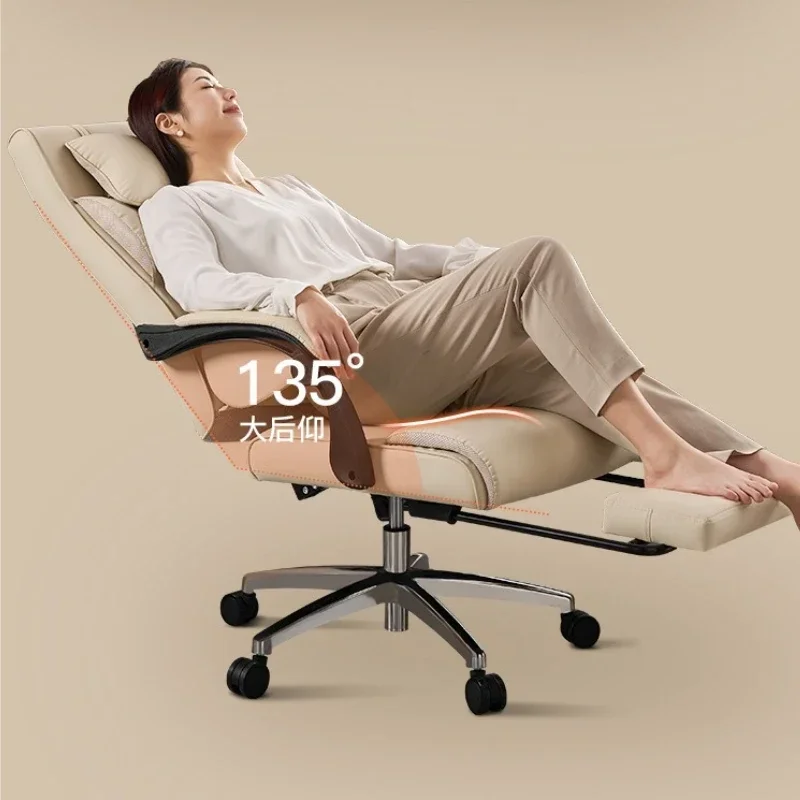 革張りのボスチェア、リクライニングチェア、昼寝用オフィスチェ - Sofas のレビューと価格