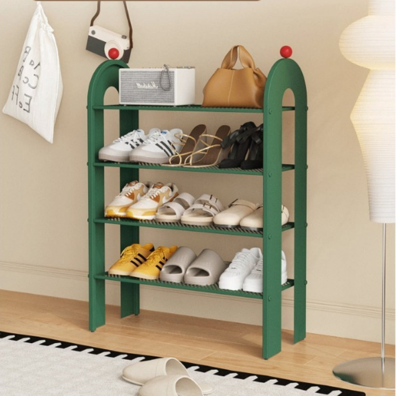 クリエイティブな狭い靴ラック多層鉄製靴オーガナイザー玄関スペ - Shoe Rack Cabinet Narrow Entryway のレビューと価格