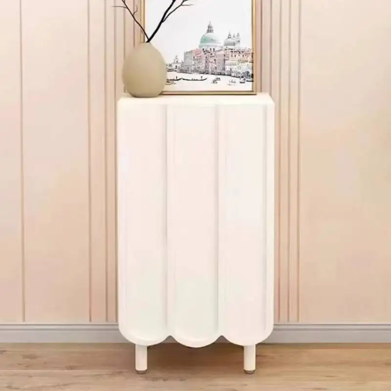 白いミニマリスト靴キャビネットイタリアンスタイルの安い玄関狭 - Shoe Rack Cabinet Narrow Entryway のレビューと価格