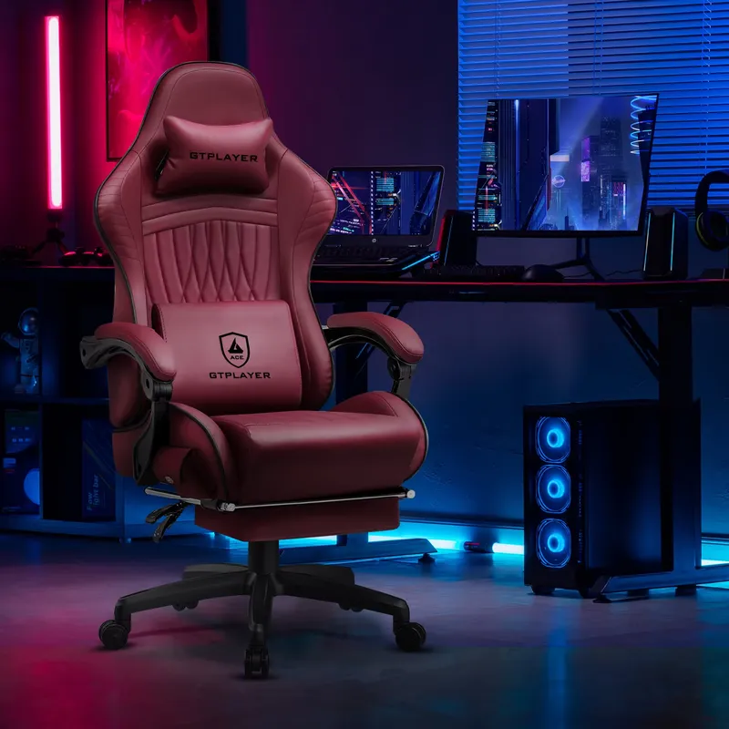 GTPLAYER製ゲーミングチェア。スピーカー内蔵、人間工学 - Office Furniture のレビューと価格