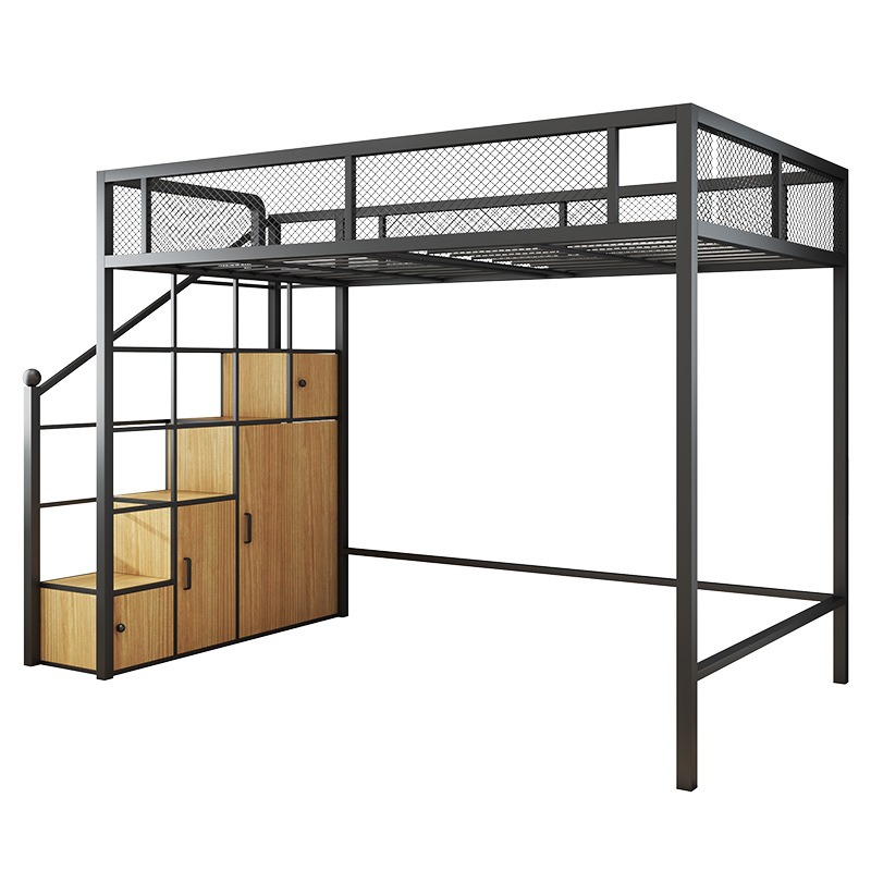 現代的なシングルカスタムクイーンキング寮大人学生用メタルベッ - Canopy Bed Frame Metal Queen のレビューと価格